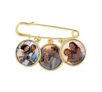 Pin de solapa de boda personalizado para novio, ramo de boda, regalo de dama de honor, colgante de ramo de novia, 1, Metal, No.