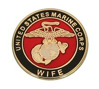 Pin de solapa de la esposa marina de EE. UU