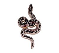 Pin de solapa de la libertad o la muerte - Broche de mochila con diseño de serpiente Gadsden, Normal, Metal no precioso