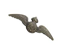 Pin de solapa de las Fuerzas Aéreas Británicas del Reino Unido (RAF), pin de solapa de piloto, medallas militares, insignias decorativas, broche de solapa de ala de piloto, One Size, como se describe