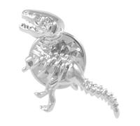 Pin de solapa de latón con forma de dinosaurio vintage para hombre y mujer, 17 x 26mm, Plástico, como se describe en