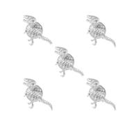 Pin de solapa de latón con forma de dinosaurio vintage para hombre y mujer, 17 x 26mm, Plástico, como se describe en