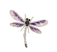 Pin de solapa de libélulas divertido multiusos fácil de usar para artistas y accesorios de fiesta de atuendo diario