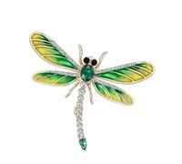 Pin de solapa de libélulas divertido multiusos fácil de usar para artistas y accesorios de fiesta de atuendo diario