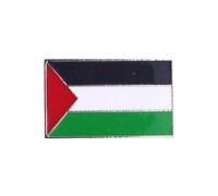 Pin de solapa de metal PLE ISR con diseño de bandera de aleación de material del Día Nacional, Como descripción detallada, No es una piedra preciosa