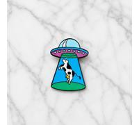 Pin de solapa de , Pin de esmalte de secuestro de vaca