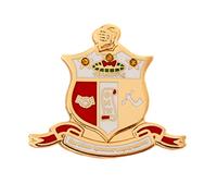 Pin de solapa esmaltado con diseño de Cactus del desierto Kappa Alpha Psi Fraternity Crest con joyas griegas