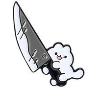 Pin de solapa esmaltado con diseño de gato de dibujos animados, divertido broche de solapa para ropa, mochilas, sombreros, bolsos, útiles