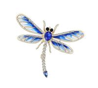 Pin de solapa multiusos divertido con libélulas, fácil de llevar para artistas y atuendos diarios, One Size, como se describe