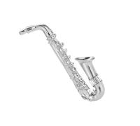 Pin de solapa para saxofones para fiestas, cenas y bodas, elegante instrumento musical, broche de solapa unisex, One Size, como se describe