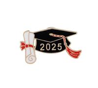 Pin de solapa resistente para gorras de graduación Solapa sofisticado colgante académico para estudiantes, profesores y regalos como recuerdo, Einheitsgröße, como se describe