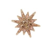 Pin De Solapa Versátil En Forma Estrella Construcción Aleación Calidad Broche Sutil Para Atuendos Negocios Trajes Fin Semana Broche Estrella Aleación