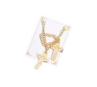 Pin decorativo para sombrero, hecho a mano, para chaquetas, mochilas, insignia, accesorio para dama, accesorio de joyería religiosa detallada, talla única, como se describe