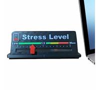 Pin deslizante de batería social, decoración creativa para mesa de estado de ánimo, adorno de escritorio de expresión deslizante emocional para sala de estudio, sala de reuniones Zorq