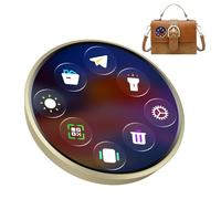 Pin Digital De | Visualizador Electrónico Portátil Inteligente Y Ponible - Pin Digital con Pantalla LED - para Fotos, Vídeos, Mochilas, Llaveros, Hogar, Interior, Exterior Y