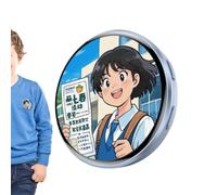 Pin Digital Electrónico - Pantalla Táctil IPS Vestible - Pin LED Digital con Pantalla | para Fans del Anime, Coleccionistas, Adolescentes, Adultos, Viajes Diarios, Vacaciones y