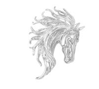 Pin Diseño De Cabeza De Caballo - Broches Animales Y Pin Para Vestir | Para Adolescentes, Esposa, Marido, Hijo, Hija, Familia, Hombres, Mujeres, Niños, Niñas, Se référer à la description