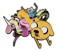 Pin esmaltado con diseño de princesa Bubblegum Come Along With Me Adventure Time, 1.8 Inches, Esmalte, Esmalte