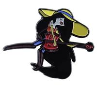 Pin esmaltado de Marceline the Vampire Queen Come Along With Me Adventure Time de dibujos animados de dibujos animados de la princesa Bubblegum de 3,8 cm, 1.5 Inches, Esmalte, Esmalte