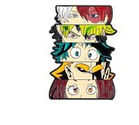 Pin esmaltado de Mi héroe Academia - Anime Figura Insignia Pin Pin Broche