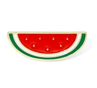 Pin esmaltado de sandía, bonitos pines de sandía palestina, pin de bandera de Palestina, broches de verano de Palestina, mapa de rebanadas de frutas de sandía, Size