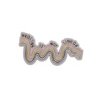 Pin esmaltado divertido y extraño para los entusiastas de la moda, broche de diseño ligero, fácil de fijar en accesorios de ropa, pin esmaltado con cita humorística