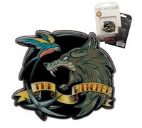 Pin esmaltado The Witcher - Edición limitada oficial coleccionable con símbolos de Geralt White Wolf, Ciri Swallow y Yennefer Obsidian Star - Numerados individualmente (9.995 en todo el mundo)