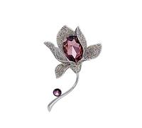 Pin Jewelry Gifts for Women Fashion Lapel Pin Lily Brooch Pins Fancy Imitation Crystal Women Brooch - Breastpin for Wedding/Banquet/Bouquet Brooches & Pins