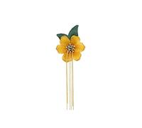 Pin Jewelry Gifts for Women Ladies Fashion Elegant Jewelry Sunflower Folded Flower Long Tassel Brooch Luxury Wedding Banquet Brooch Jewelry Brooches & Pins