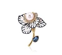 Pin Jewelry Gifts for Women Women's Fashion Crystal Brooch, Coat Lapel Scarf Shawl Pin Badges Remembrance Gift - Good Idea for Party Dance Wedding Banquet Broo