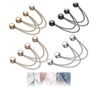 Pin Magnéticos Ropa,8 PCS Clips Magnéticos Multifuncionales Botones Magnéticos Fuertes Brooch Multiuso Alfileres Hijab para La Ropa De Las Mujeres Alfileres Hijab Decoración