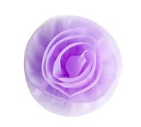 Pin multifuncional de gran tamaño con textura de poliéster para añadir un toque de sofisticación a cualquier arreglo de boda, talla única, como se describe