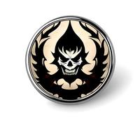 Pin novedoso de diablo y satanás, broche de solapa, insignia, corbata, joyería, decoración para sombreros, chaquetas y camisas.