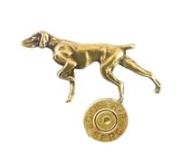 Pin para sombrero con diseño de cuerno de ciervo/lobo para amantes del arte y entusiastas de la moda y regalos artísticos, talla única, como se describe