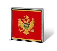 Pin Personalizado Con Banderas Nacionales De Montenegro Pin De Solapa De Metal Redondo Cuadrado O En Forma De Corazón Con Botón De Mariposa Broches Para Hombres Y Mujeres Accesorios De Regalo