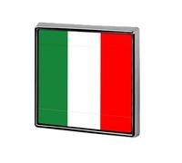 Pin Personalizado Con Banderas Nacionales De República Italiana Pin De Solapa Metálico Redondo Cuadrado O En Forma De Corazón Con Botón De Mariposa Broches Para Hombres Mujeres Accesorios De Regalo