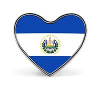Pin Personalizado Con La Bandera De El Salvador Pin De Solapa Metálico Redondo Cuadrado O En Forma De Corazón Con Botón De Mariposa Broches Para Hombres Y Mujeres Accesorios De Regalo