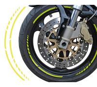 PIN STRIPING RACING neon gelb
