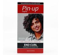 Pin Up End Curl At Home Perm Set, End Curl Perm Set para áreas pequeñas del cabello como flequillo, puntas o capa superior, rico en proteínas para un cabello suave y brillante, 130 ml