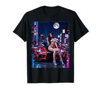 Pin-up Girl & Sports Car tee - Sexy Girl & JDM Sports Car Camiseta