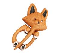 Pin y alfileres para mujeres, broche artesanal con diseño de animales, broche decorativo de animales, para llevar sobre un suéter, una bufanda, una chaqueta chal cuello durante un banco, Se référer au