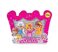 PIN Y PON 700014094 Princesas, Purpurina, Pack de 3