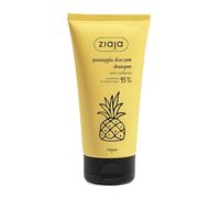 PIÑA Champú con cafeína | 95% ingredientes naturales | Revitalizante, volumen y brillo | Cabello sano, teñido o seco | Vegano | Sin siliconas | 160 ml de ZIAJA