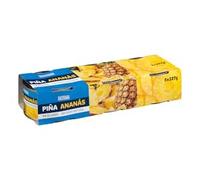 Piña en su jugo Hacendado rodajas 3 latas x 140 g Pack 2