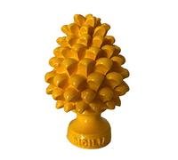 Piña siciliana, Clásica, Moderna, Decorativa, Ornamental, Piña Decorativa Diseño Siciliano, Objeto típico, Bombonera H 7cm (Amarillo)