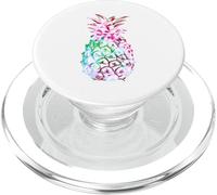 Piña Tie Dye Fresh Summer Vibes Acuarela Fruta Regalo PopSockets PopGrip para MagSafe