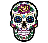 PinAddict Sugar Skull Calavera Pin de solapa Esqueleto Día de los Muertos Esmalte Emblema