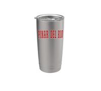 Pinar del Río Cuba Recuerdos Cubanos Cubanos Pinar del Río Vaso térmico de acero inoxidable de doble pared
