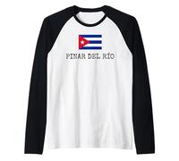 Pinar del Río País Cuba Viaje Familiar Niños Hombres Mujeres Camiseta Manga Raglan