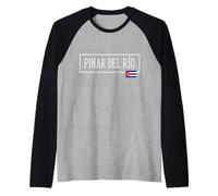 Pinar del Río País Cuba Viaje Familiar Niños Hombres Mujeres Camiseta Manga Raglan